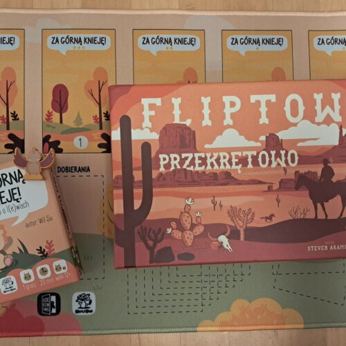 Zestaw: "Fliptown Przekrętowo" + komplet "Za Górną Knieję!"