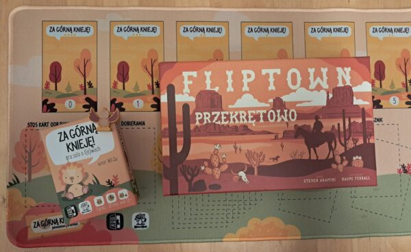 Zestaw: "Fliptown Przekrętowo" + komplet "Za Górną Knieję!"